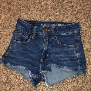 American eagle jean shorts